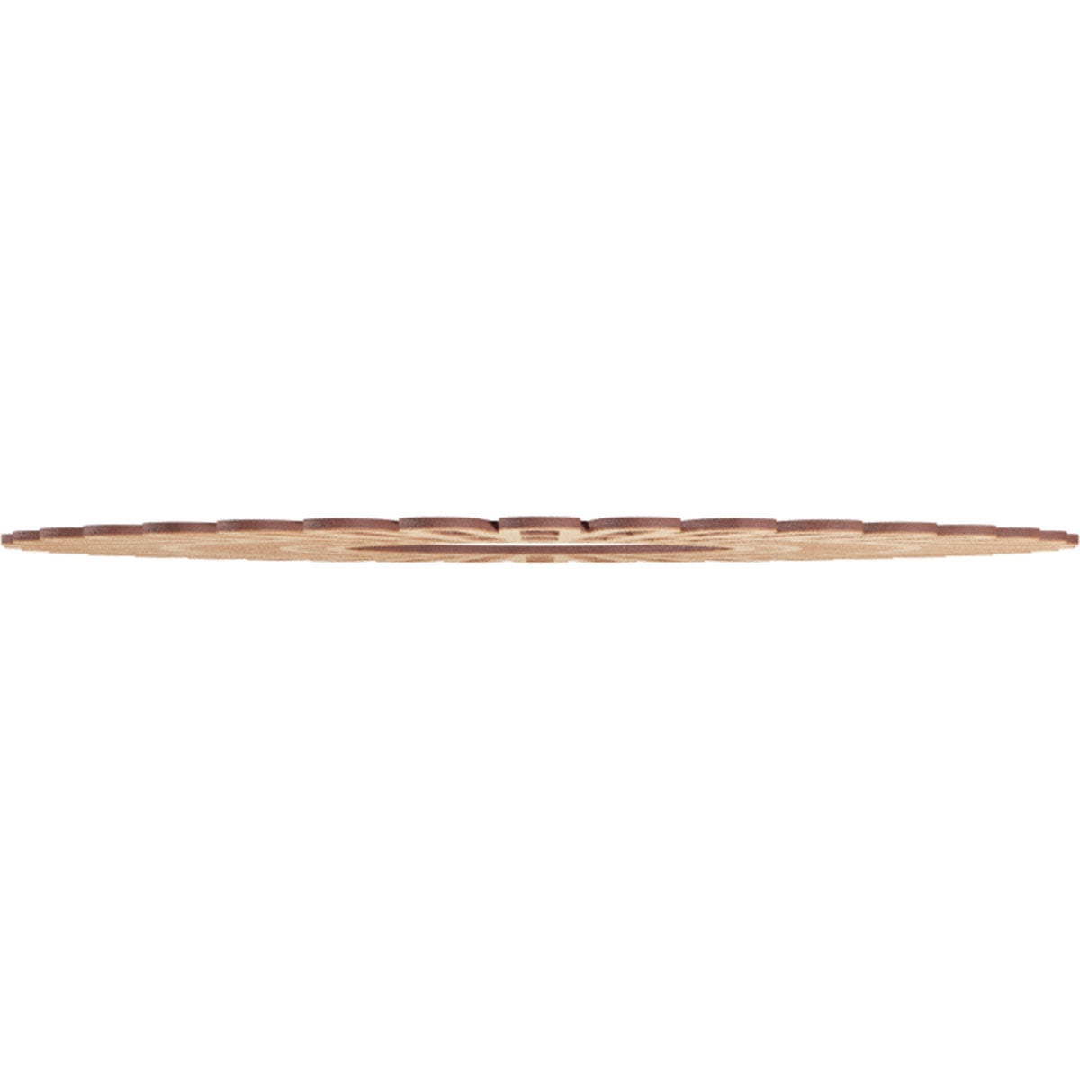 Ekena Millwork 26"OD x 9 5/8"ID x 3/8"T Cornelius Wood Fretwork Pierced Ceiling Medallion, Alder