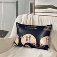 thumbnail image 3 of Funda de almohada de satén de seda de Pesadilla antes de Navidad para cabello y piel, 1 paquete de funda de almohada de seda 100 % morera, funda de almohada de seda pura en ambos lados con cremallera, 3 of 7