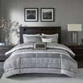 thumbnail image 4 of Home Essence Harmony 7 Piece Woven Jacquard Comforter Bedding Set, 4 of 6
