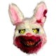 thumbnail image 1 of Máscara de terror de conejo aterrador de Halloween, máscara de conejo de Halloween, máscara de conejo sangriento Máscara de cosplay de felpa de Halloween para juegos de disfraces de fiesta Niños adultos Rojo Verde Cocina, Decoración y Otros, 1 of 5