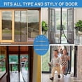 thumbnail image 4 of Magnetic Screen Door,Heavy Duty Mesh Screen Door Curtain Keep Insects Out,No Drilling Required, 4 of 4