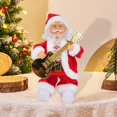thumbnail image 6 of HILABEE Electric Santa Toys Dancing Singing Musical Animated Santa Doll Christmas Ornament Polyester Fiber PVC Pp Material Suitable for Family Gatherings Holiday Parties Gift Giving Home Style B, 6 of 8