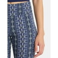 thumbnail image 4 of No Boundaries Ribbed Flare Pants, Women's, 4 of 5