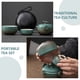 thumbnail image 4 of 1 juego de té de cerámica con tetera y tazas para adultos, perfecto para viajes y para la experiencia del té chino, ideal para fiestas de té, 4 of 8