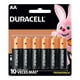 thumbnail image 1 of Pilas Alcalinas Duracell AA 6 pzas, 1 of 4