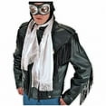thumbnail image 3 of Aviator (White) 64" Unisex Costume Scarf, 3 of 3