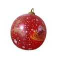 thumbnail image 4 of Bola inflable de Navidad, bola inflable de Navidad, globo, decoración navideña, bola inflable , adorno inflable de PVC para césped al aire Estilo B, 4 of 8