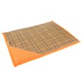 thumbnail image 2 of Verano Fibra de Bambú A Prueba de Humedad Perro Gato Mascota Dormir Enfriamiento Almohadilla de Hielo Cojín Estera (Naranja M), 2 of 8