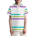 thumbnail image 4 of Shadoumai Boys T-Shirts 4t Round Neck Short Sleeve Cute Holidays Tops School Clothes for Boys, 4 of 4