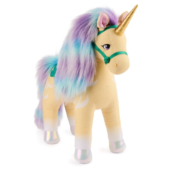 Unicorn Academy, Leaf Plush Toy, Unicorn Stuffed Animal, 15”