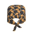 thumbnail image 2 of Gaeub Chicken Legs Print Cleaning Working Cap,Unisex Scrub Cap Nurse Hat,No-Slip Scrub Cap for Men & Women, 2 of 7