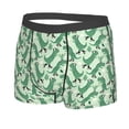 thumbnail image 2 of Bingfone Dinosaurs on Roller Skater Men's Underwear - Casual Stretch Boxer Briefs-Large, 2 of 9