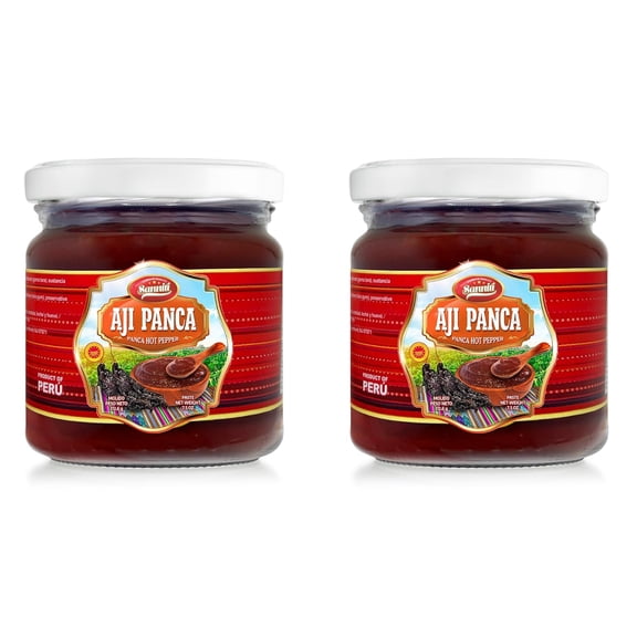 Sanniti Peruvian Hot Pepper Spread, Aji Panca, 7.5oz, 2 Pack
