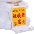 thumbnail image 4 of Yajisi Lion Dance Lucky Cat Car Dashboard Ornament Solar Powered Auto Nodding Figurine 3.7 inches / 9.5 cm Yellow, 4 of 5