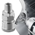 thumbnail image 4 of Air Compressor Pneumatic Connector PH PP SH SM Silver Socket Connector Coupler Plug Iron Galvanized PM Pneumatic, 4 of 9