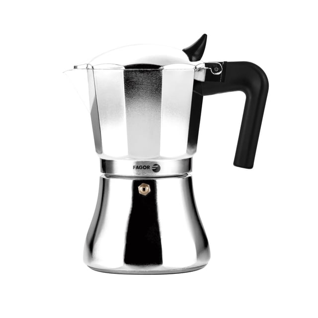 Cafetera Italiana Cupy Aluminio Capacidad 9 Tazas Fagor Fagor 81CFFGACU09