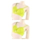 thumbnail image 1 of Vogacara 1 juego 1/6 ropa sujetadores ropa interior sujetadores para de 12 pulgadas verde 2piezas, 1 of 6