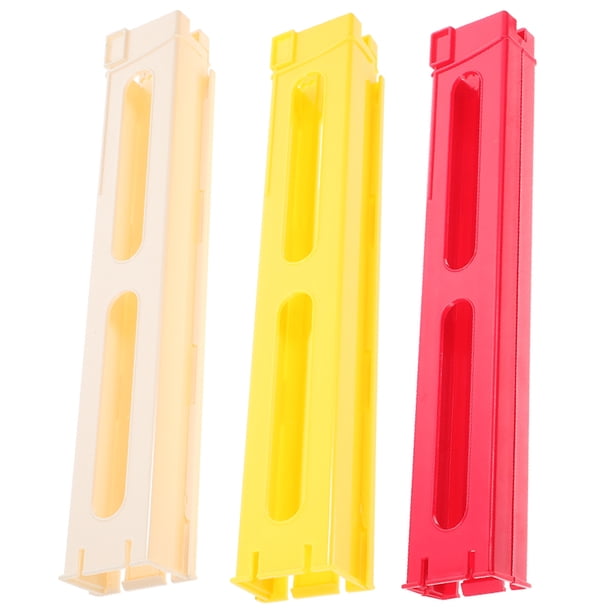 3 clips para tren de dominó, accesorios de extensión para dominó, juguetes para tren de dominó para niños (estilo aleatorio)