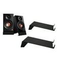 thumbnail image 2 of Metal Desktop Speakers Supports Stand Tilted for 4.5 6.5Inch Enhanceds Sound Claritys and Stability, 2 of 8