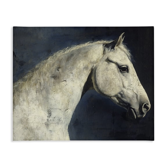 Stupell Industries Equine On The Blue Night Canvas Wall Art, design by Svetlana Aleynikova