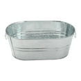 thumbnail image 3 of QualitChoice Portable Beverage Tub With Carry Handles Excellent For Parties And Fun Social Gatherings Ice Bucket Families Galvanized., 3 of 6