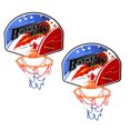 thumbnail image 2 of Baloncesto Para Niños, Aro De Baloncesto Colgante, Baloncesto Inflable, Juguete Deportivo Para Niños Para Interiores Y Exteriores Vogacara OD009480-02, 2 of 6