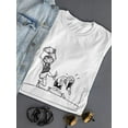 thumbnail image 3 of Hollywood's Favorite. T-Shirt Women -Wilfred Hildonen Designs, Female 4X-Large, 3 of 4