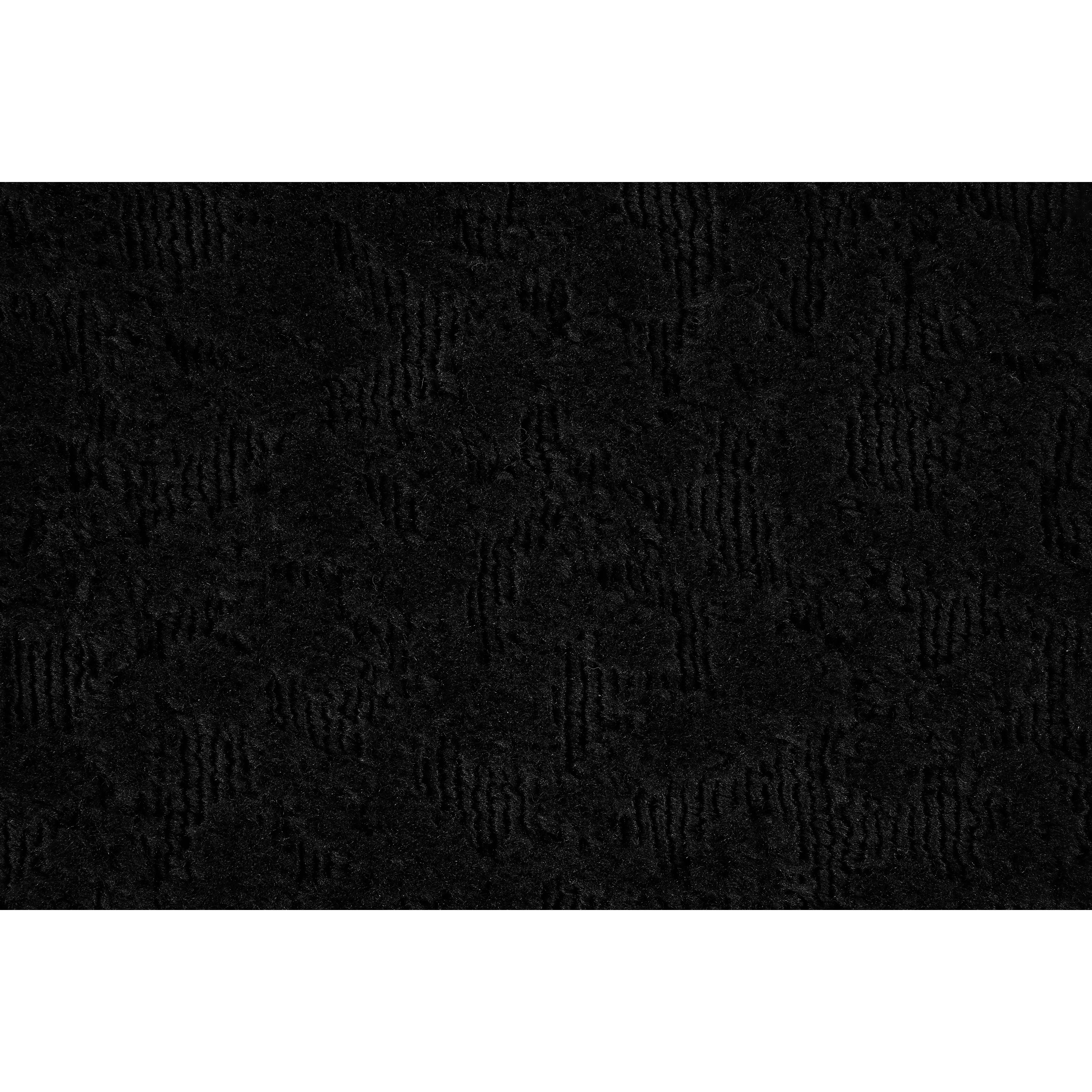 Garland Rug Ivy Indoor Rug Set, 3 Piece Set (5'x7', 3'x4', & 2'x5') Black