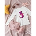 thumbnail image 3 of Cute Pink Dragon Long Sleeve Toddler -Image by Shutterstock,  3 Toddler, 3 of 4