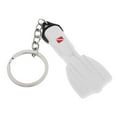 thumbnail image 2 of Llavero de buceo Diver Keyring Keys Charm Dive Fans Diver Bag Colgante con cremallera Blanco Cola Buceo llavero, 2 of 5