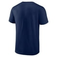 thumbnail image 3 of Men's  Navy Atlanta Braves Peach T-Shirt, 3 of 3