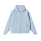 thumbnail image 1 of Autumn/Winter Color Block Striped Design Zipper Hoodie Jacket Men's Preppy Style Loose-fitting Casual Sweatshirt Women's, 1 of 4