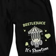 thumbnail image 2 of Beetlejuice It's Showtime Men's Black Sleep Pajama Shorts
-XL, 2 of 5
