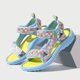 thumbnail image 1 of Niños Niñas Dibujos animados Frozen Elsa Wing Sandalias Princesa suave Sandalias Estampado ligero Zapatos de bebé Cómodo Verano Niños Sandals29 Gao Jinjia LED, 1 of 2