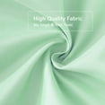 thumbnail image 3 of SSKDBFJG Shower Curtain Lining Fabric Solid Color Blackout Shower Curtain, Washable, Shower Curtain, Window Curtain with Grommet Hooks 36" W x 72" H Green, 3 of 5