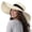 beige, variant on Womens Sun Straw Hat Wide Brim UPF 80 Summer Hat Foldable Packable Floppy Beach Hats for Women
