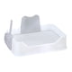 thumbnail image 3 of Inodoro para perros y mascotas con pala, orinal para perros, bandeja reutilizable para entrenamiento de cachorros, bandeja para orinal para perros de blanco, 3 of 9