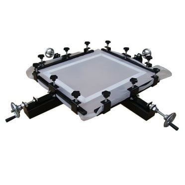 CALCA Manual Screen Stretcher 24" x 24" Hand Screen Stretching Machine for Silk Screen Printing