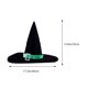 thumbnail image 5 of 1 sombrero de bruja para adulto, decoración de Halloween, sombrero de disfraz de cosplay para fiesta, 5 of 5