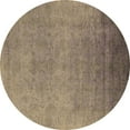 thumbnail image 1 of Ahgly Company Indoor Round Persian Brown Bohemian Area Rugs, 7' Round, 1 of 4