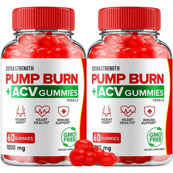 Pump Burn Keto ACV Gummies - Keto Pump Burn Gummies Reviews, Pump Burn Keto   ACV Gummies for Weight Management B12 Burn Pump Advanced 1000mg Formula 2 Pack - 120 Gummies
