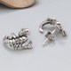 thumbnail image 2 of 1 par de tachuelas de oídos de escorpión aretes creativos exagerados, 2 of 6