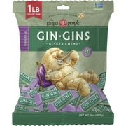 The Ginger People GIN GINS Original Ginger Chews - 1lb - Pack of 1