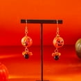 thumbnail image 6 of Yoyauz Halloween Earrings for Women, Spider Web Pumpkin Ghost Bat Earrings, Halloween Costume Accessories, Makeup Party Gifts, 6 of 6