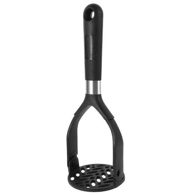 Folding Potato Masher Baby Food Smasher With Black Handle Vegetable Masher Potato Ricers Potato Ricer Masher For Mashing Potatoes Fruits And Baby Food