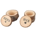 thumbnail image 4 of 2Pcs Retro Wedding Ring Box Container Unique Ring Jewelry Holder Storage Case 02#, 4 of 5