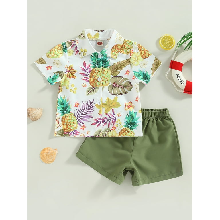 Baby boy hotsell luau outfit