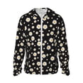 thumbnail image 1 of Lsque Daisy Pattern UPF 50+ Lightweight Sun Protection Men's Women's Long Sleeve Shirt, Hoodie Performance -Medium, 1 of 7