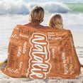 thumbnail image 3 of Custom Blanket with Name Personalized Blankets for Kids Adult Boys Girls Flannel Monogrammed Customized Blankets Throw (40''''x50''''), 3 of 6