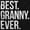 Black, variant on Best Relative Ever Long Sleeve T-Shirts Tee For Women Worlds Okayest Granny Mothers Day Grandma